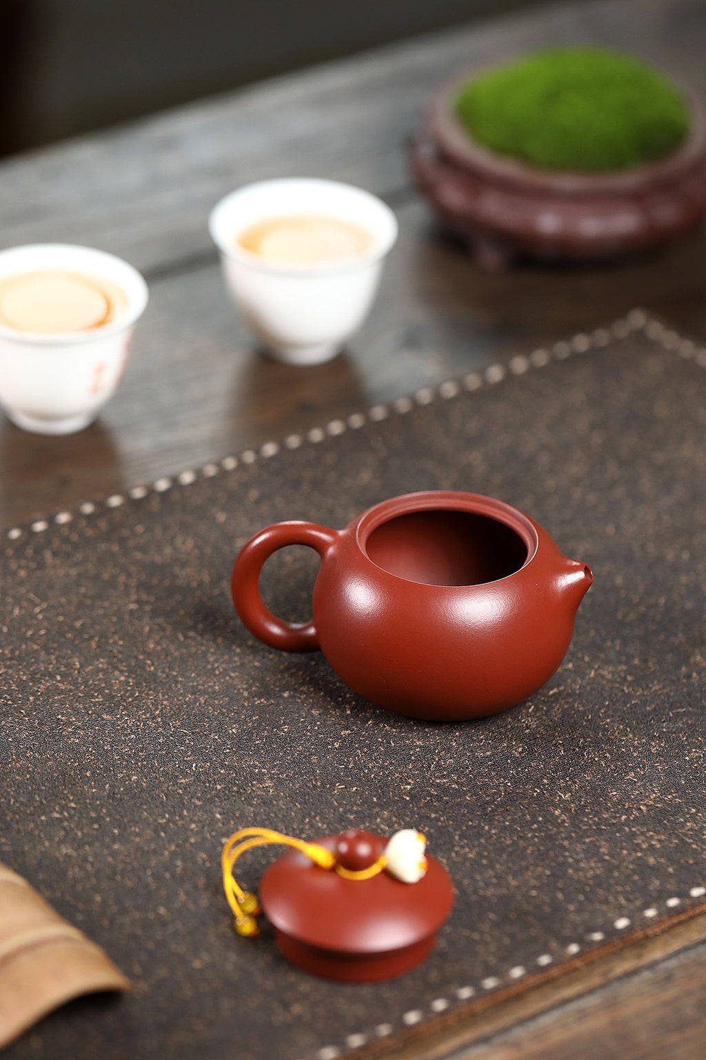 Da Hong Pao Xishi Teapot - Miniature Edition